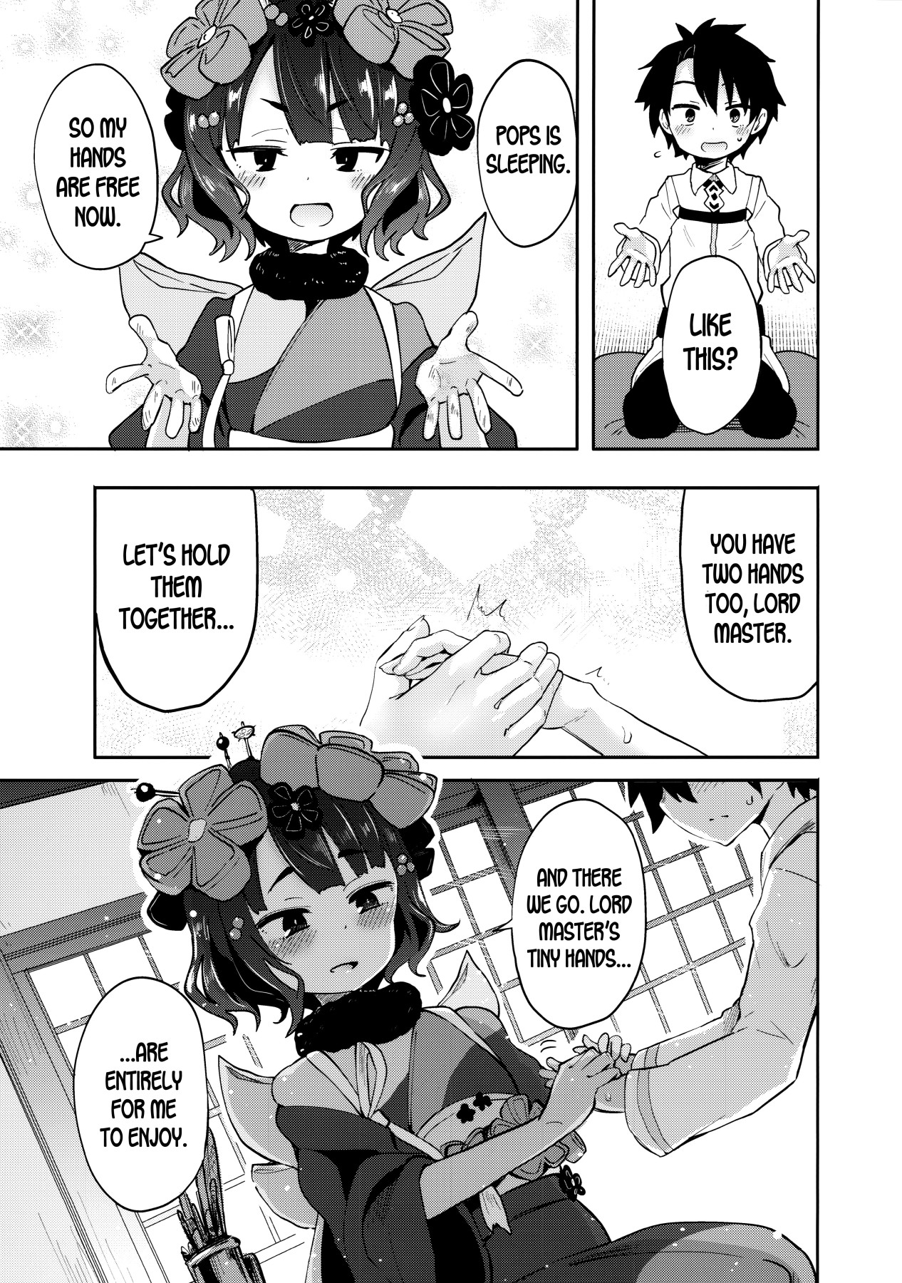 Hentai Manga Comic-Shota Master-dono And Hokusai-chan-Read-6